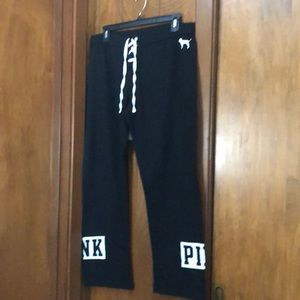 Vs pink lace up pants FINAL OFFER!!